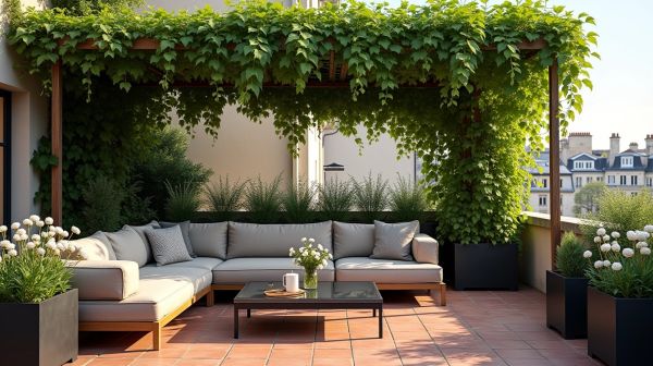 Aménager sa terrasse parisienne avec un professionnel du paysage