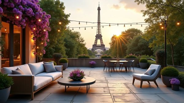 Aménager sa terrasse parisienne avec un professionnel du paysage