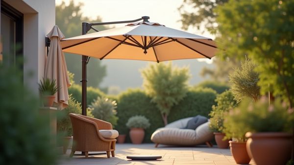 Comment choisir le meilleur parasol déporté pour votre espace extérieur