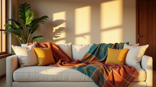 Comment choisir un plaid canapé pour une ambiance chaleureuse