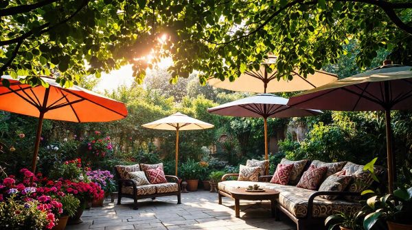 Top 5 parasols déportés pour embellir votre jardin