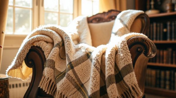 Top conseils pour sélectionner un plaid qui réchauffe votre salon